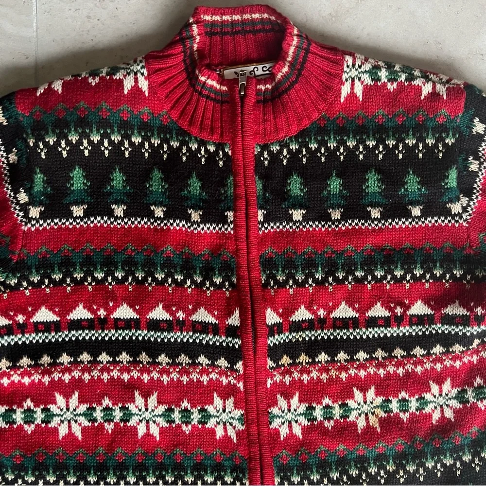 Vintage Heirloom Collectibles Christmas Sweater – Size Small - Picture 2 of 8